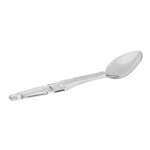 Cambro Clear Solid Serving Spoon - 1