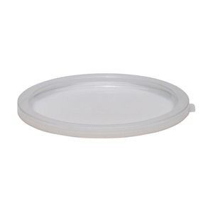 Cambro 11.4 - 20.8L Polyproplene Translucent Round Lid - 1