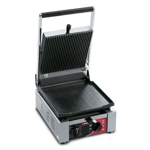 Sirman Elio Flat/Ribbed Single Panini Grill - 1