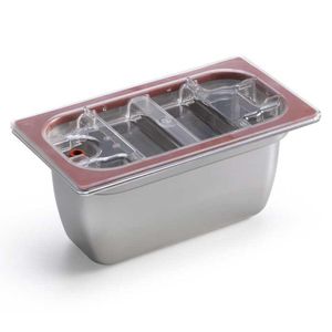 Sirman 100mm 1/3 Stainless Steel Gastronorm Container - 1