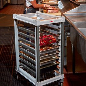 Cambro 1/1 Counter GN Food Pan Trolley - 3
