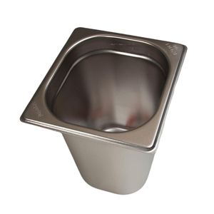 Pujadas GN Pro 200mm Deep 1/6 Stainless Steel Gastronorm - 1