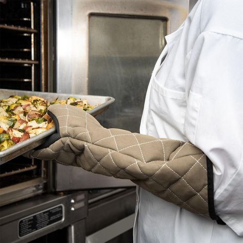 San Jamar 17 Puppet BestGrip Oven Mitt - 5