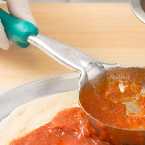 Vollrath 6oz Teal Solid Spoodle - 5