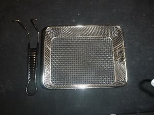 Hendi Electric Fryer Spare- 6L Fryer Basket With Handle - 930632 - 3