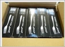 Genware Saffron Dessert Fork 18/0 (Dozen) - DF-SN - 7