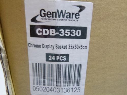 Chrome Display Basket 35X30X5cm - CDB-3530 - 8