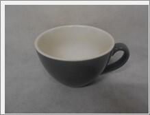 Genware Porcelain Grey Bowl Shaped Cup 34cl/ 12oz (Pack of 6) - 322134G - 3