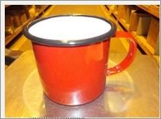 Enamel Mug Red 36cl/ 12.5oz (Pack of 12) - 50018RED - 4