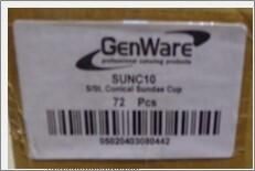 Stainless Steel Conical Sundae Cup (Pack of 12) - SUNC10 - 8