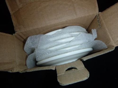 Luca Salmon Gourmet Coffee Saucer 12cm (Pack of 6) - S-MT-LUCSLGRM02KT - 6