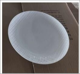 Incise Porcelain Lavara Coupe Plate 23cm (Pack of 6) - CP-ILV23 - 6
