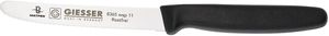 Giesser Giesser Serrated Knife Black Handle 11cm - 12780-02 - 1
