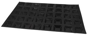 Maison Demarle Flexipan Mould Tray 60x40 40 Square Tartlets 6cm - 12691-19 - 3