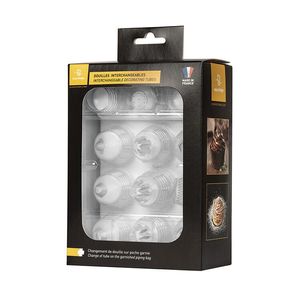 Matfer Box Of 10 Interchangeable Copolyester Piping Tips - 11072-01 - 1