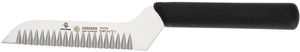 Giesser Scalloped Knife Black Handle 12cm - 182180 - 1
