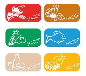 Sheet Of 30 Haccp Stickers - 257130 - 1