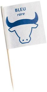 Box Of 100 Woodpecker Picteacks - Blue Paper - 401213 - 1