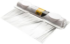 Pvc Clingfilm Roll 100 M, In Plastic Dispenser Box, Width 30cm - 718306 - 1
