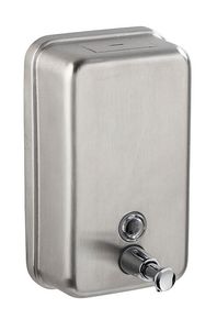 Stainless Steel Soap Dispenser 12,2x6,6x20,2 1l - 730011 - 1