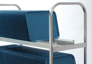 Storage/draining Trolley For Trays - 798715 - 3