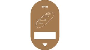 "bread" Signage With Cut-out For Digital Display - Brown - 859723 - 1