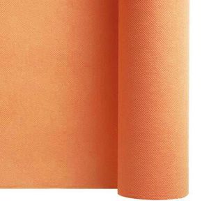 25-metre Roll Of Non-woven Tablecloth - Width 1.2 M, Mandarine - 915042 - 1