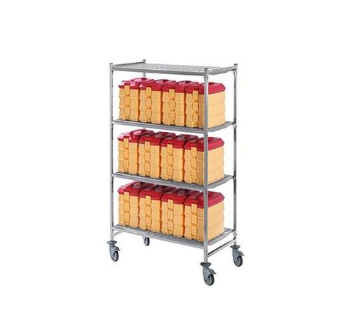Matfer Bourgeat Stainless Steel Shelving Units With Wheels