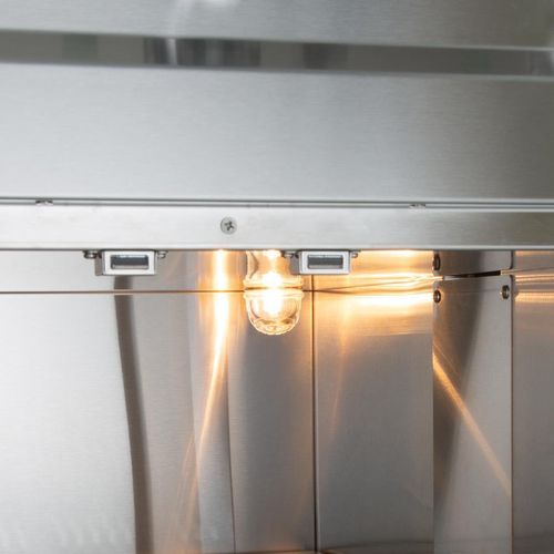 Buffalo Mobile Servery with Solid Heated Top 3x 1/1 GN - JB186 - 8