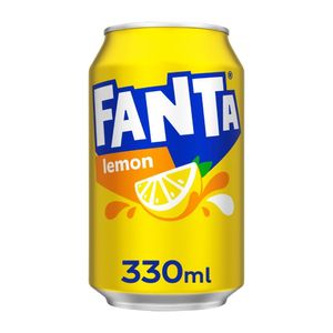 Fanta Lemon Cans 330ml (24 Pack) - KA802 - 1