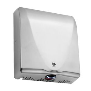 Dryflow BulletDri Plus HEPA Hand Dryer Brushed Satin BDBL02 - JK145 - 1