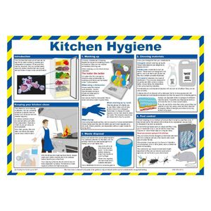 Mileta Kitchen Hygiene Poster 590x420mm - JK184 - 1