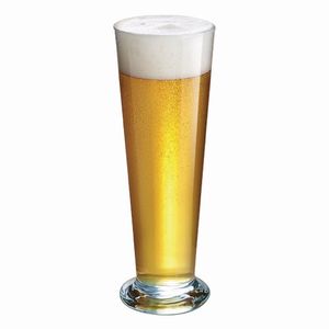 Arcoroc Linz Pilsner Glasses 390ml LUKCA-NI 1/2pt (24 Pack) - JK589 - 3