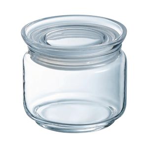 Luminarc Pure Jars with Glasses Lids 500ml (6 Pack) - JK605 - 3