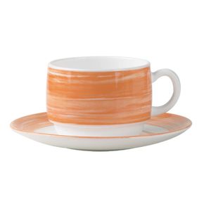 Arcoroc Brush Cups Orange 190ml (48 Pack) - JK568 - 1