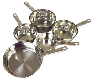 Saucepan 5Pc Set - Induction Compatible - 5PSSX - 1