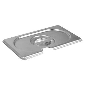 Gastronorm - 1/9 - Ss - Cover, Notched - GN19DN - 1