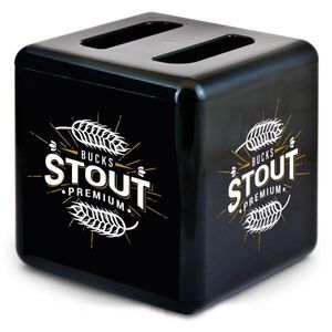 Custom Branded Square Ice Bucket (4 Litre) - Pantone Matched - C6248 - 3