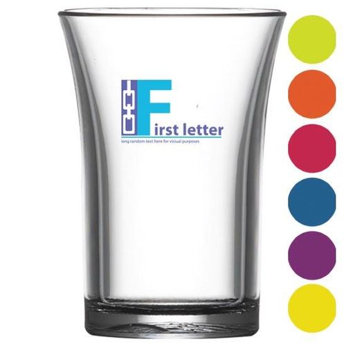 Custom Branded Reusable Plastic Shot (35ml) - C1133 - 1