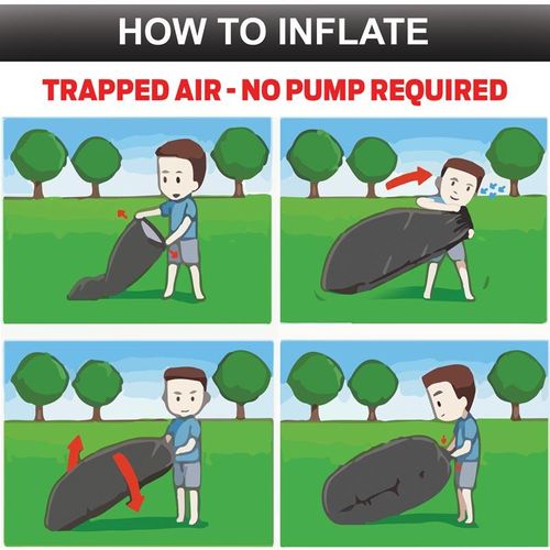 Custom Branded Relax-Air Bag Bed - N0110 - 10