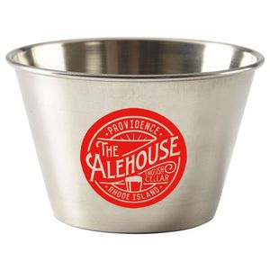 Custom Branded 8oz Stainless Steel Ramekin - Silver - C544217 - 1