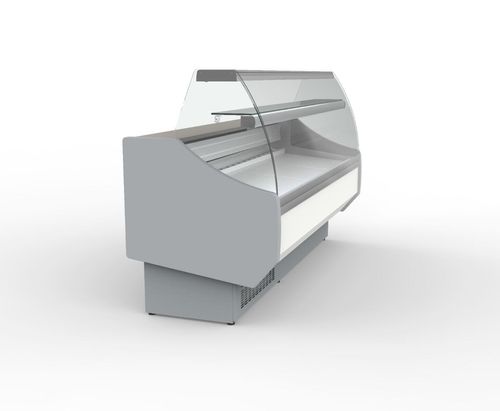 Coreco CVED-8-30-C Curved Glass Serveover, 2995mm - CVED-8-30-C - 6