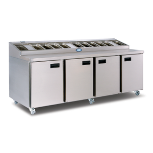 Foster FPS4HR/15-246 4 Door Refrigerated Preparation Counter, 570 Litres - 15-246 - 1