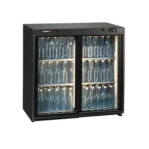 Gamko LG3-250SD Maxiglass Low Height Sliding Glass Double Door Bottle Cooler, 204 Litres - LG3-250SD - 1