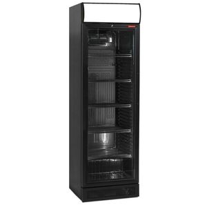 Diamond DRINK-38V/Z6 Single Door Black Ventilated Display Refrigerator, 380 Litres - DRINK-38V-Z6 - 1