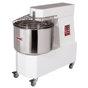 Diamond DH53/T2V Automatic 2 Speed Spiral Mixer on Wheels, 53 Liters - DH53-T2V - 1
