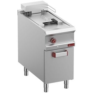 Diamond E9/F18A4-N Single Basket Freestanding Electric Fryer, 16kW - E9-F18A4-N - 1