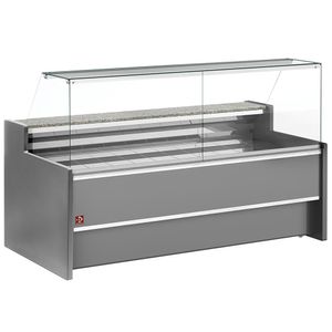 Diamond FC20/G8-VR2 Grey Refrigerated Serveover Display, 2000mm - FC20-G8-VR2 - 1