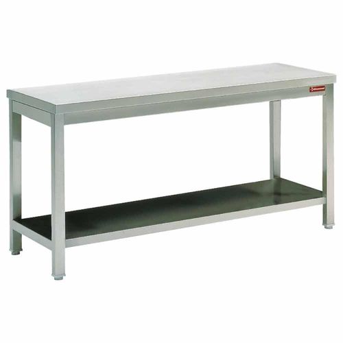 Diamond TL2071/KD Worktable with Undershelf - TL2071-KD - 1