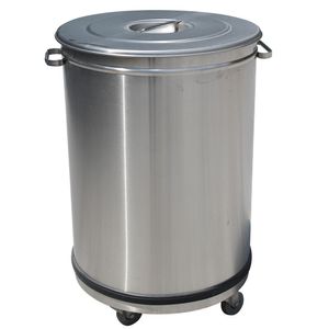 Diamond PCR/50B Dustbin with lid on wheels - 50 liters - PCR-50B - 1